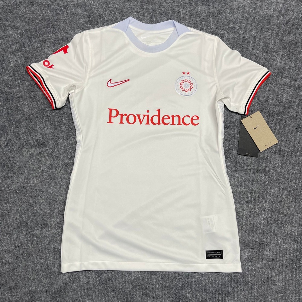 Portland Thorns Jersey Womens White Small Nike Away Kit NWLS Soccer Tik-Tok